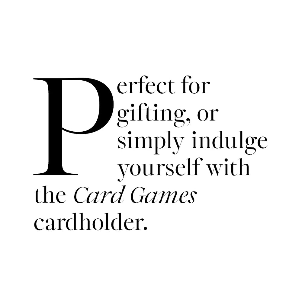 
                  
                    Card Games Card Holder ivory
                  
                