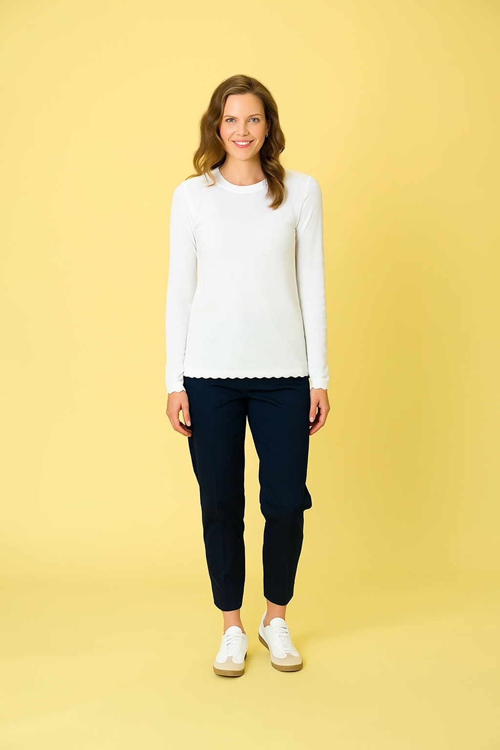 
                  
                    Bay view sweater-white
                  
                