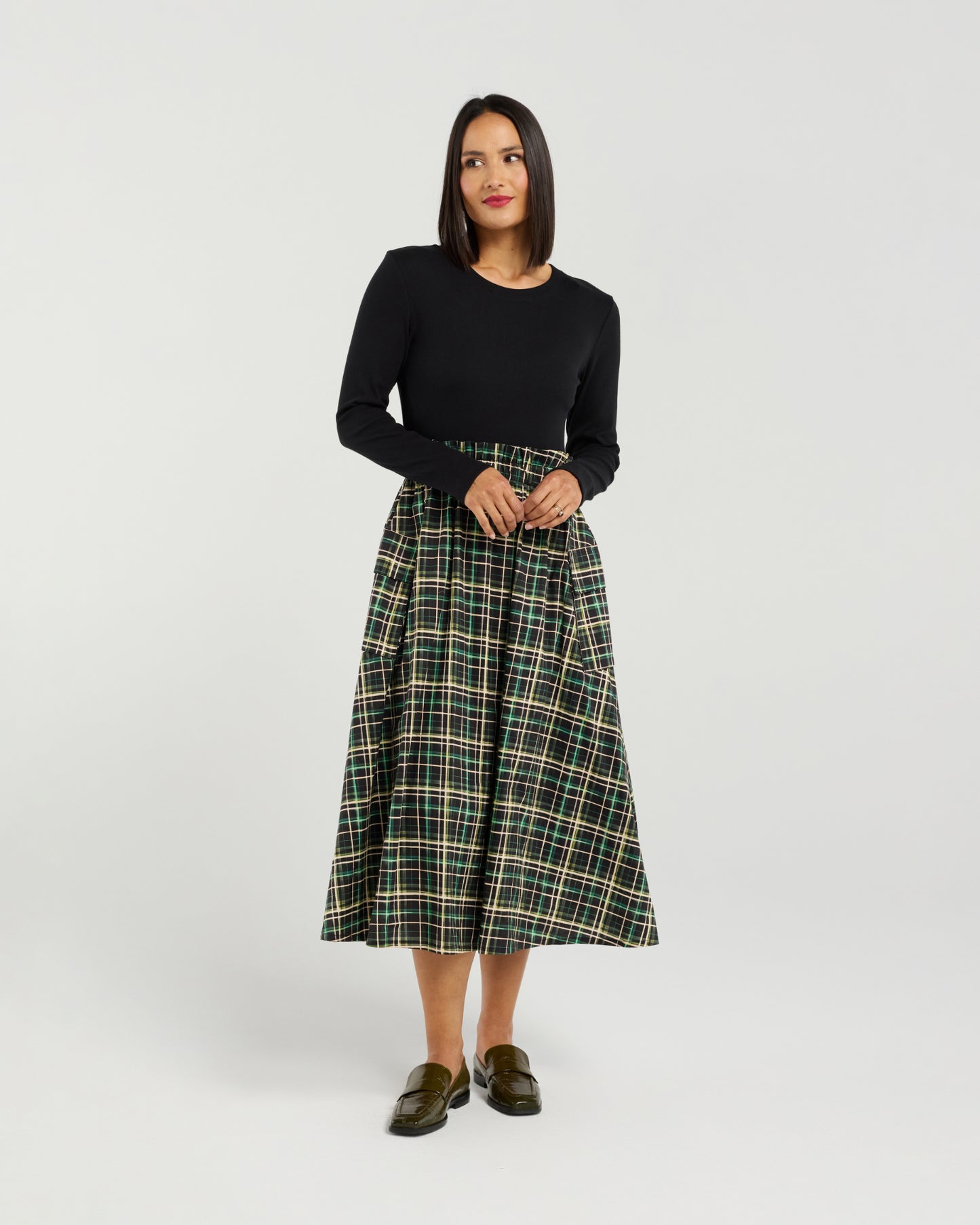 
                  
                    FALLON DRESS-ASHWOOD TARTAN
                  
                