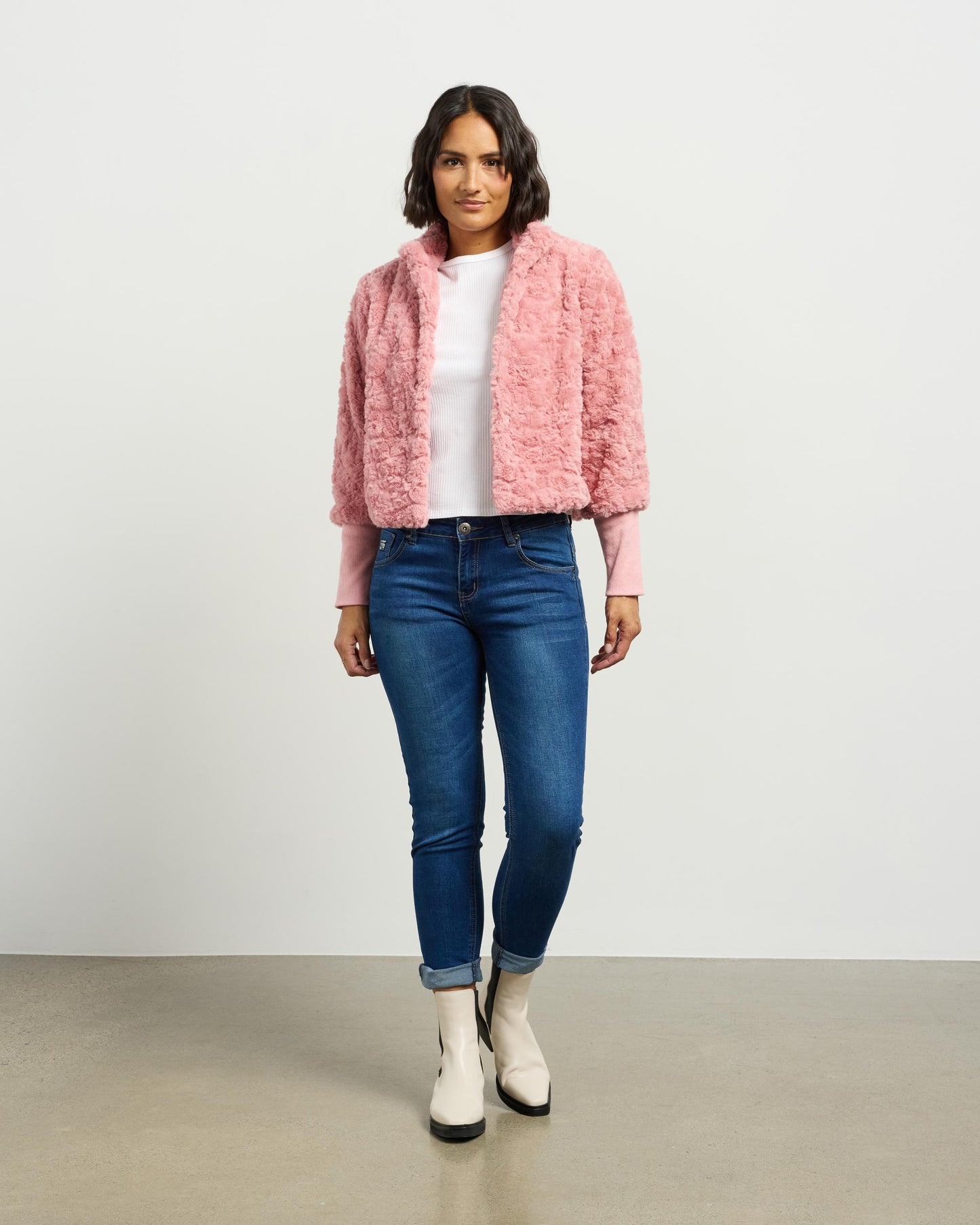 
                  
                    Vintage Fur Jacket -BLUSH
                  
                