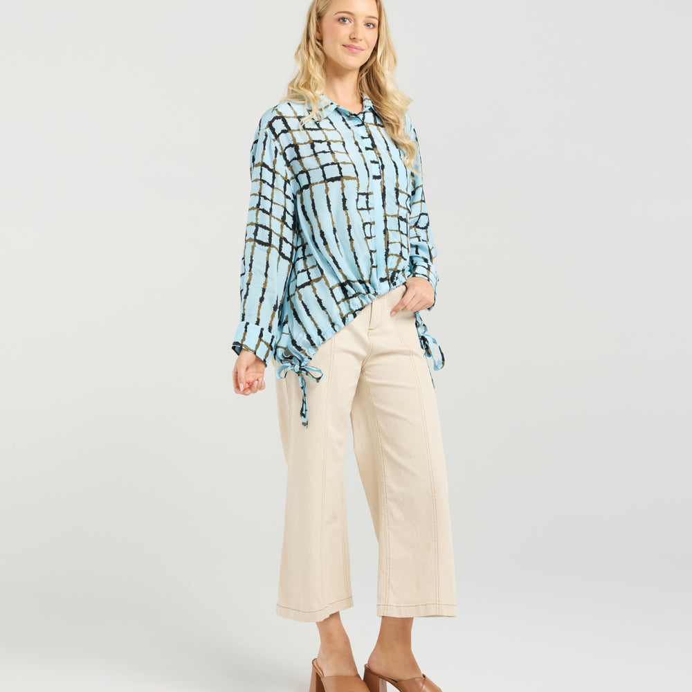 
                  
                    Jodi Shirt-Skyline Plaid
                  
                