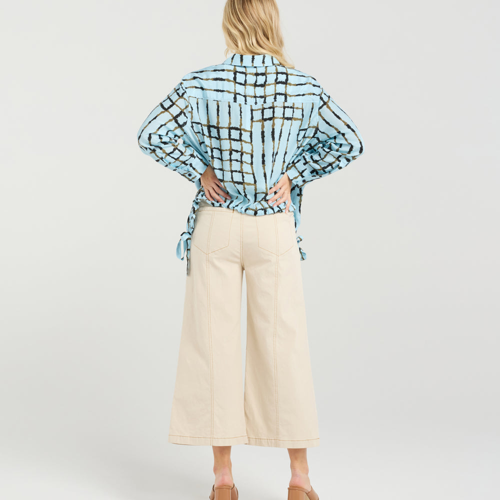 
                  
                    Jodi Shirt-Skyline Plaid
                  
                