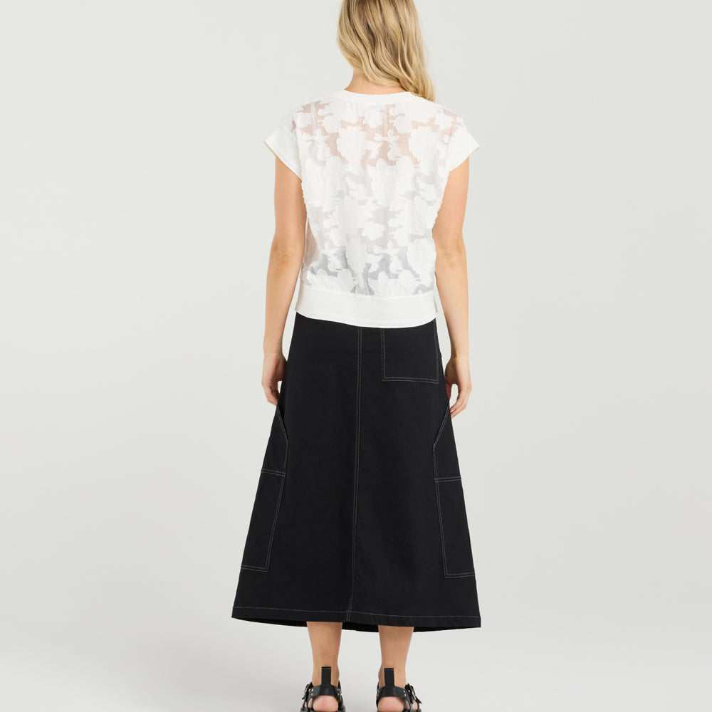 
                  
                    Sierra Top-Ivory Florals
                  
                