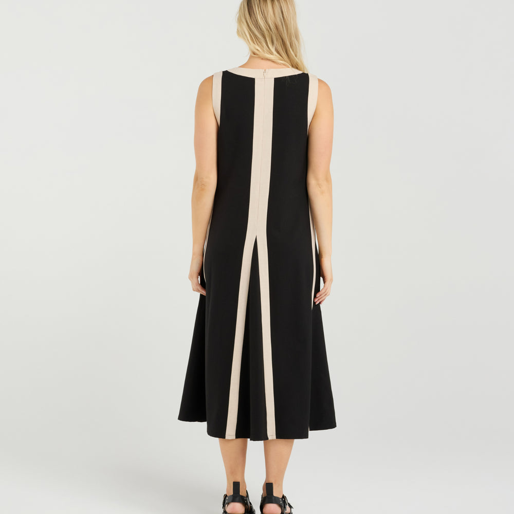 
                  
                    Edie Dress-Noir Lines
                  
                
