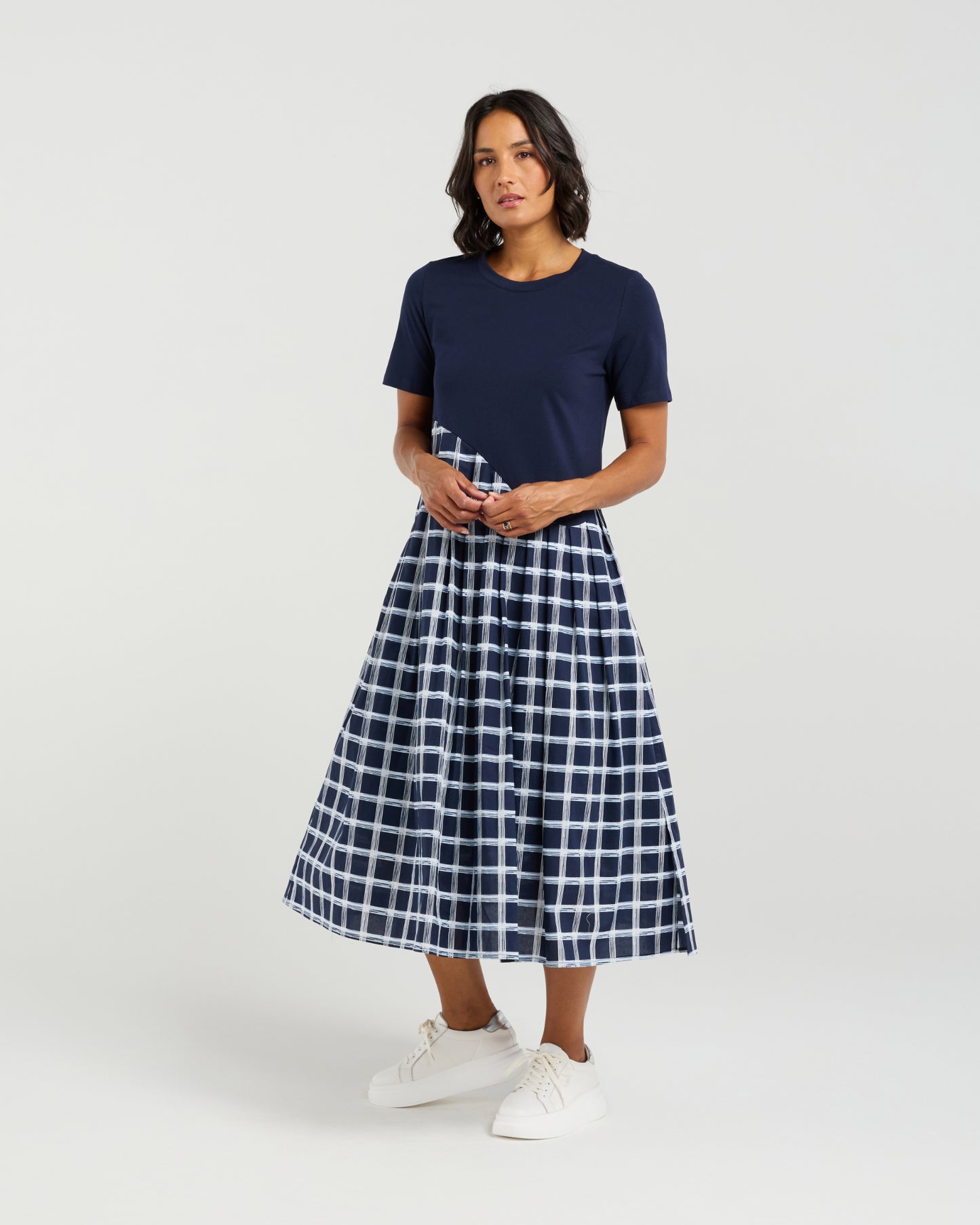 
                  
                    Lee Dress-Midnight Weave
                  
                