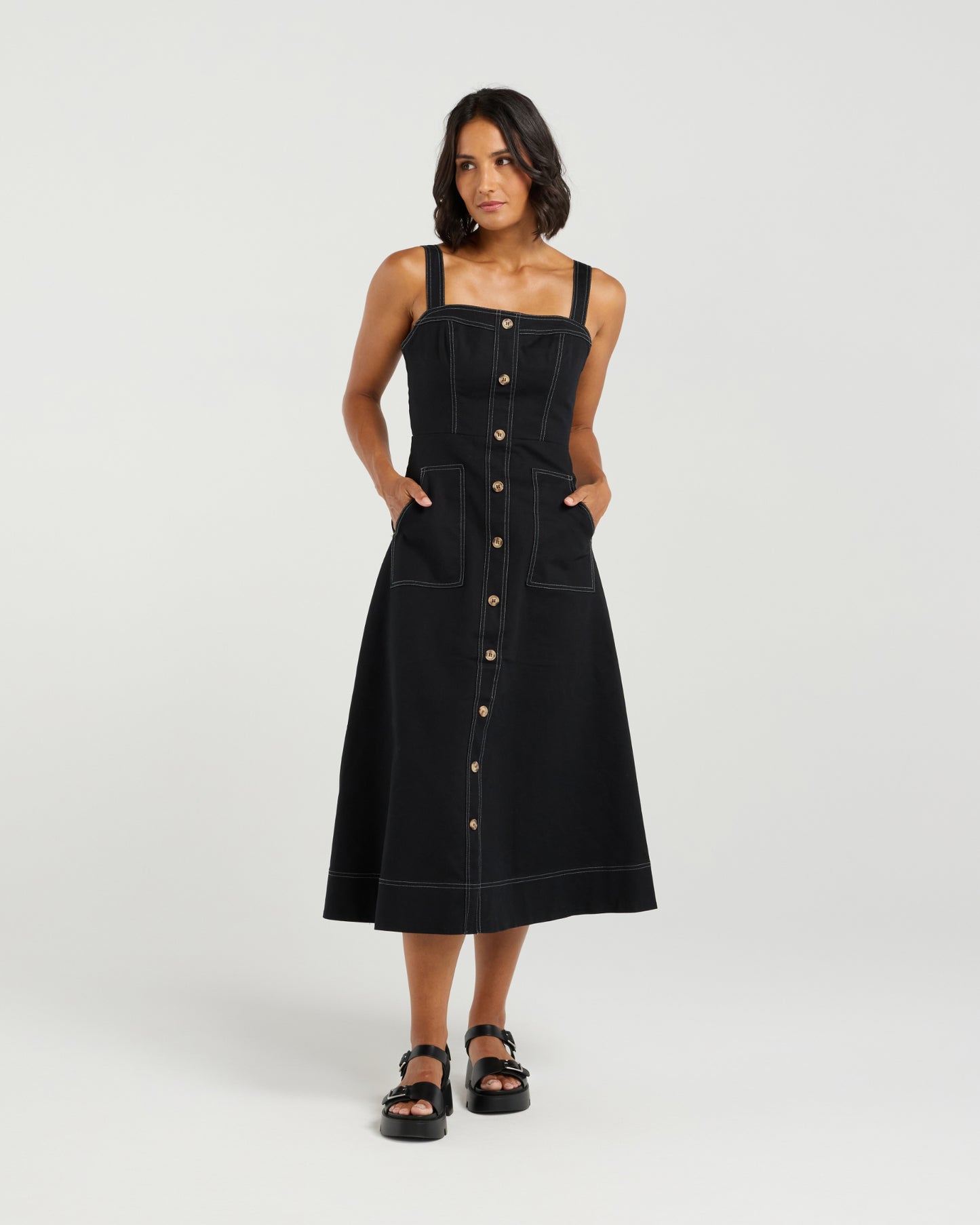 
                  
                    Ava Dress-Black
                  
                