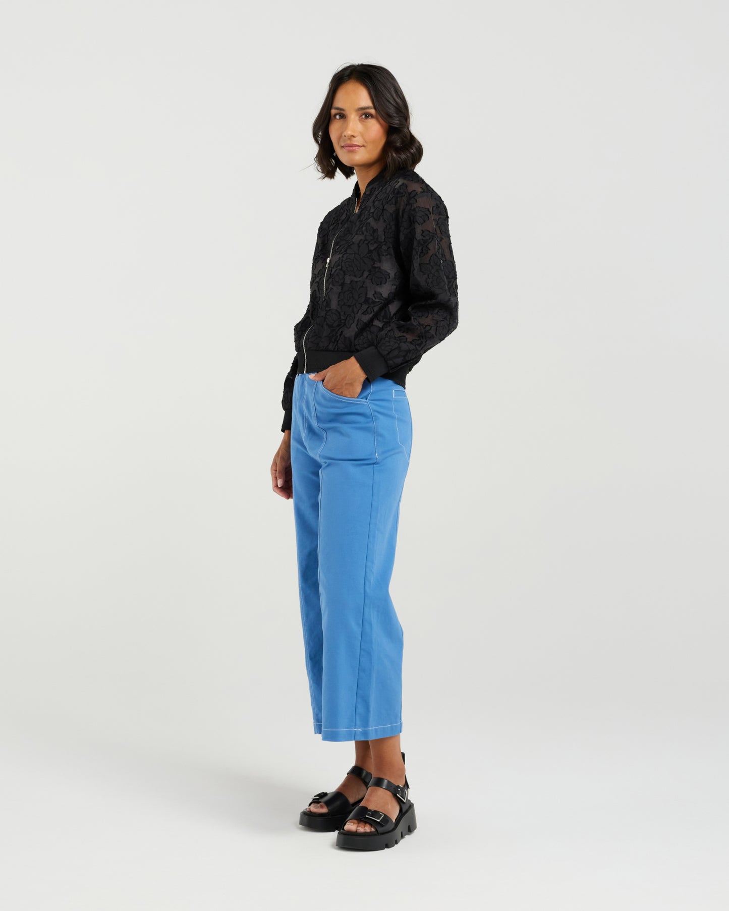 
                  
                    Skylar Bomber-Shadowed Florals
                  
                