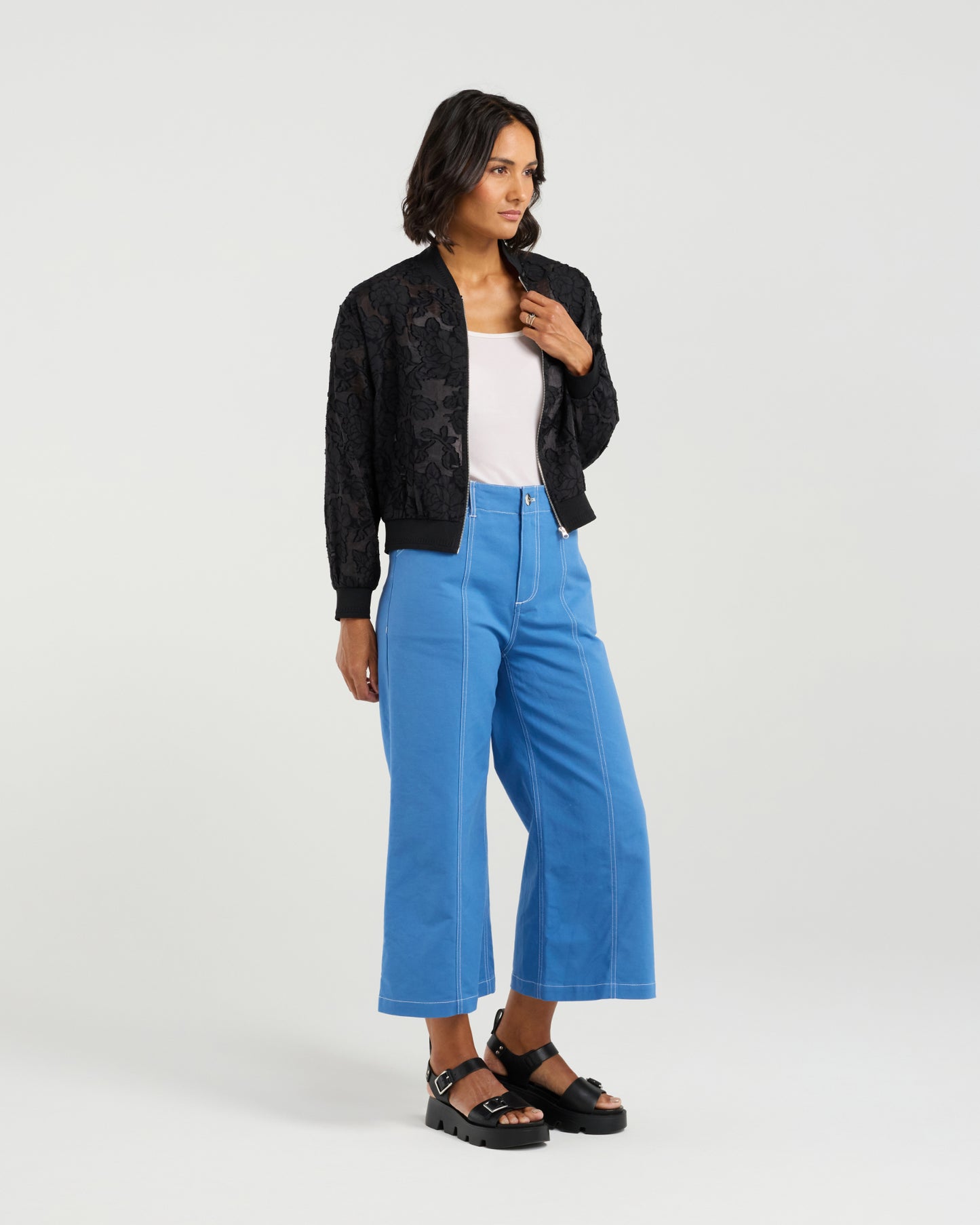 
                  
                    Skylar Bomber-Shadowed Florals
                  
                
