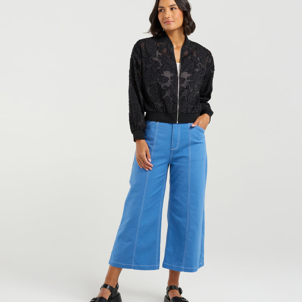 
                  
                    Skylar Bomber-Shadowed Florals
                  
                