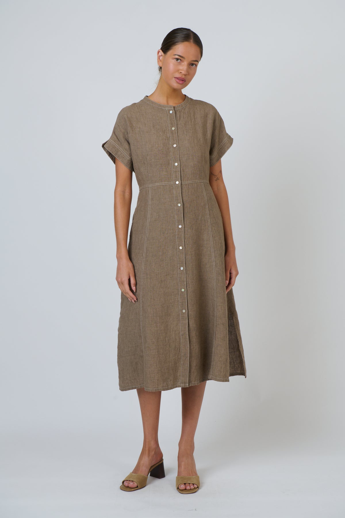 
                  
                    GA612-LINEN DRESS-AGATE
                  
                