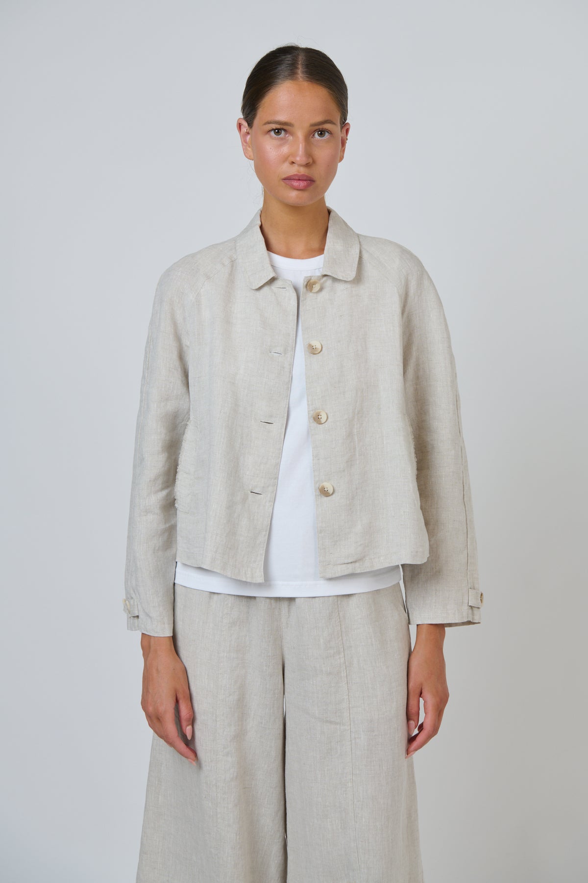 
                  
                    GA7715 LINEN JACKET-SAND
                  
                