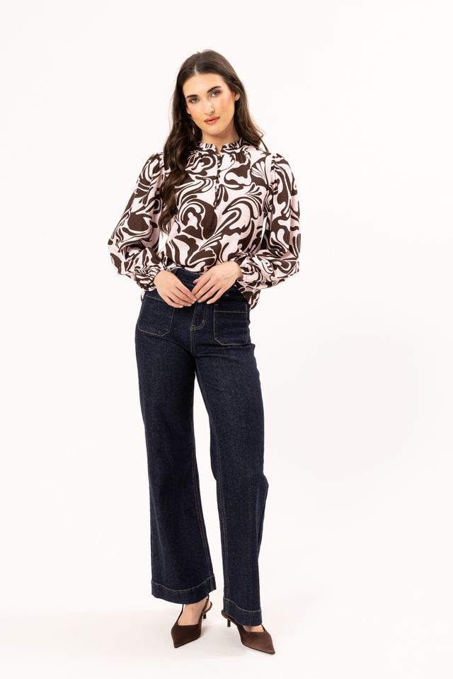 
                  
                    ROMANCE BLOUSE -S'MORES
                  
                