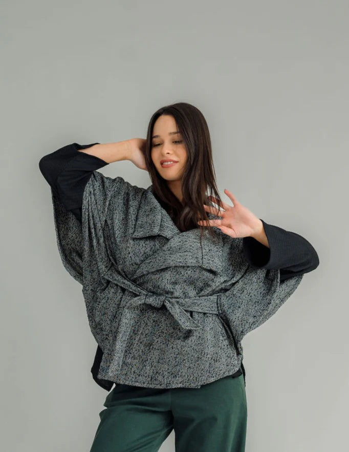 NES | GO-TO CAPE | HERRINGBONE