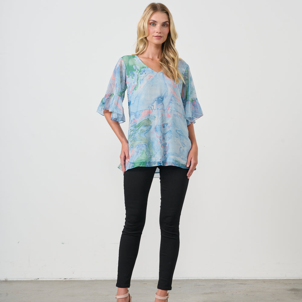 
                  
                    HF2642 BLOUSE-LACED BACK
                  
                