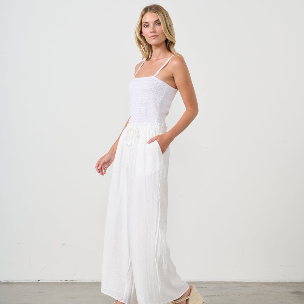 
                  
                    HF2707 WIDE LEG PANT-WHITE
                  
                