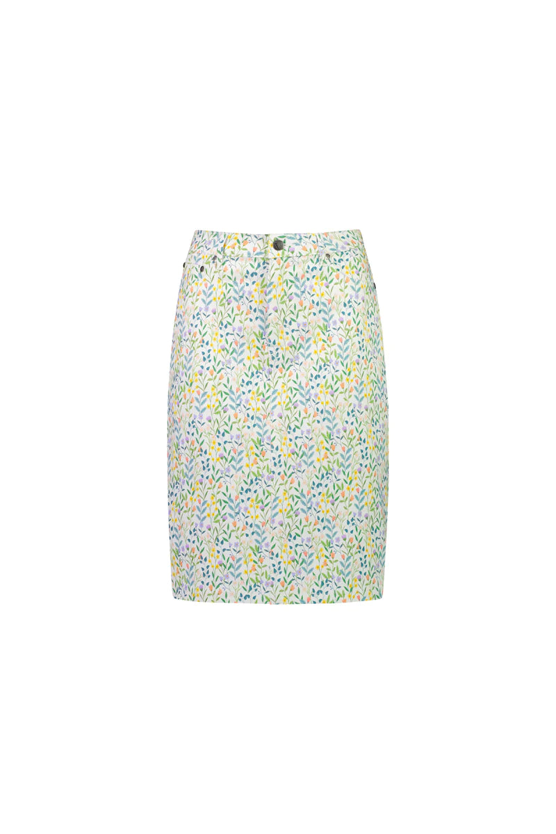 
                  
                    Printed light weight skirt wild floral 372AV
                  
                
