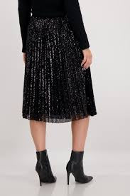 
                  
                    Monari Black sequin Midi Skirt 806547
                  
                