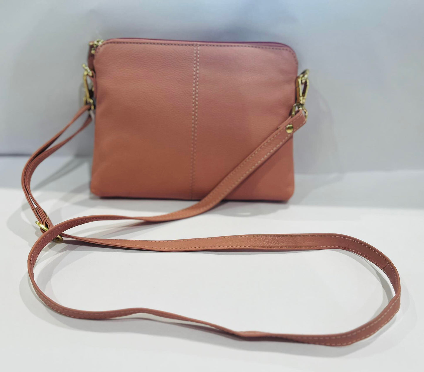 
                  
                    Baron Leather Crossbody Handbag Baby pink 2544
                  
                