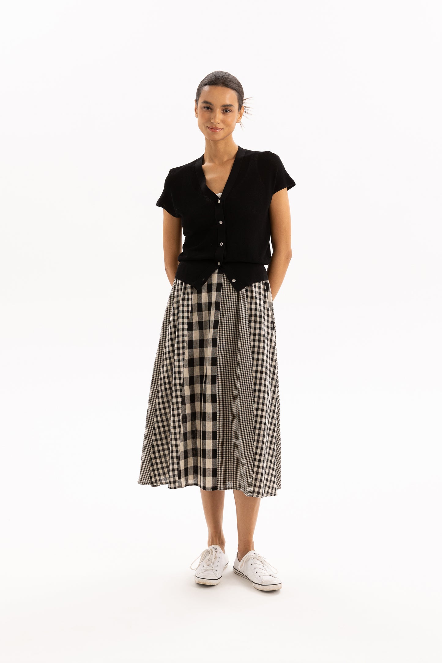 
                  
                    GINA TOP-STRIPE-BLACK
                  
                