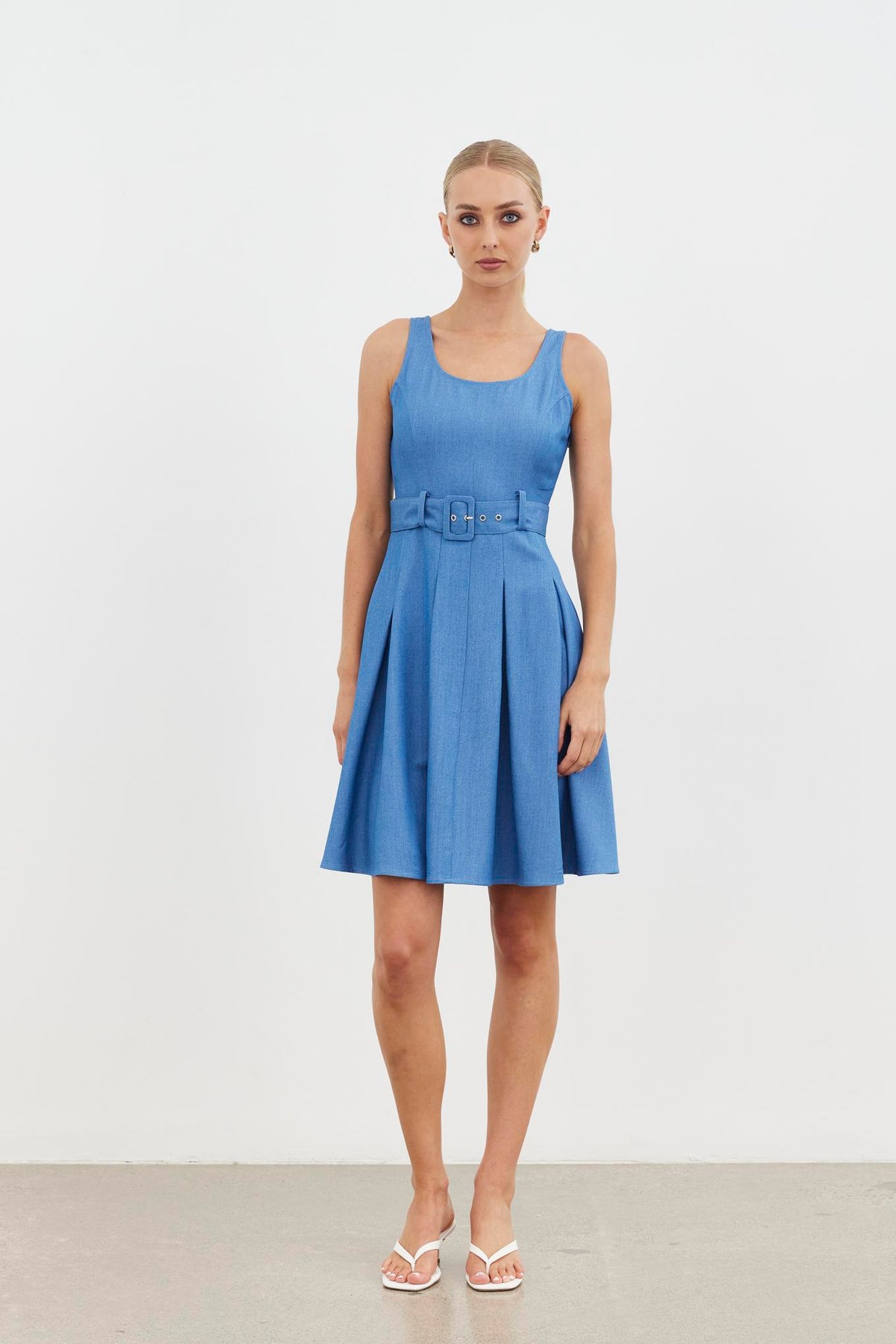 
                  
                    PRANA BELTED DRESS-BLUE DENIM
                  
                