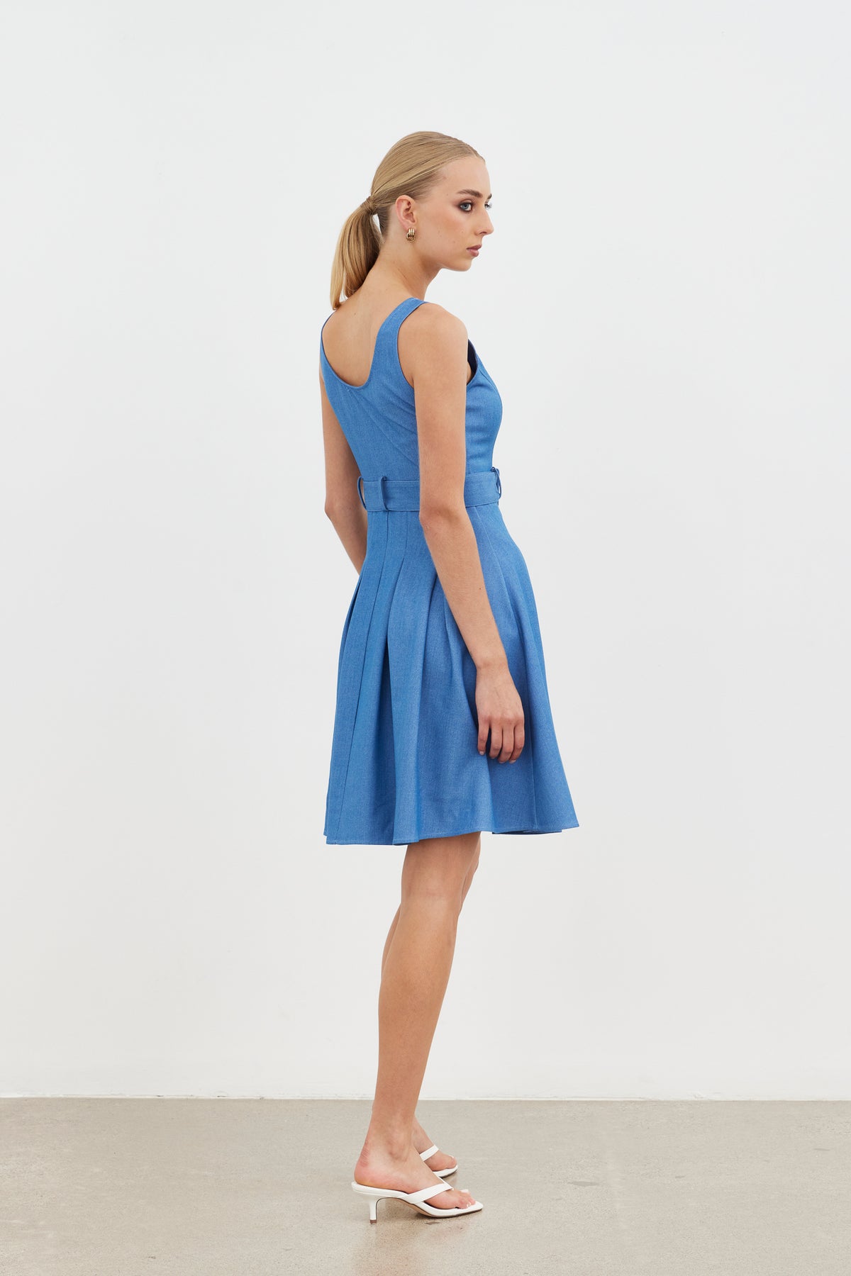 
                  
                    PRANA BELTED DRESS-BLUE DENIM
                  
                