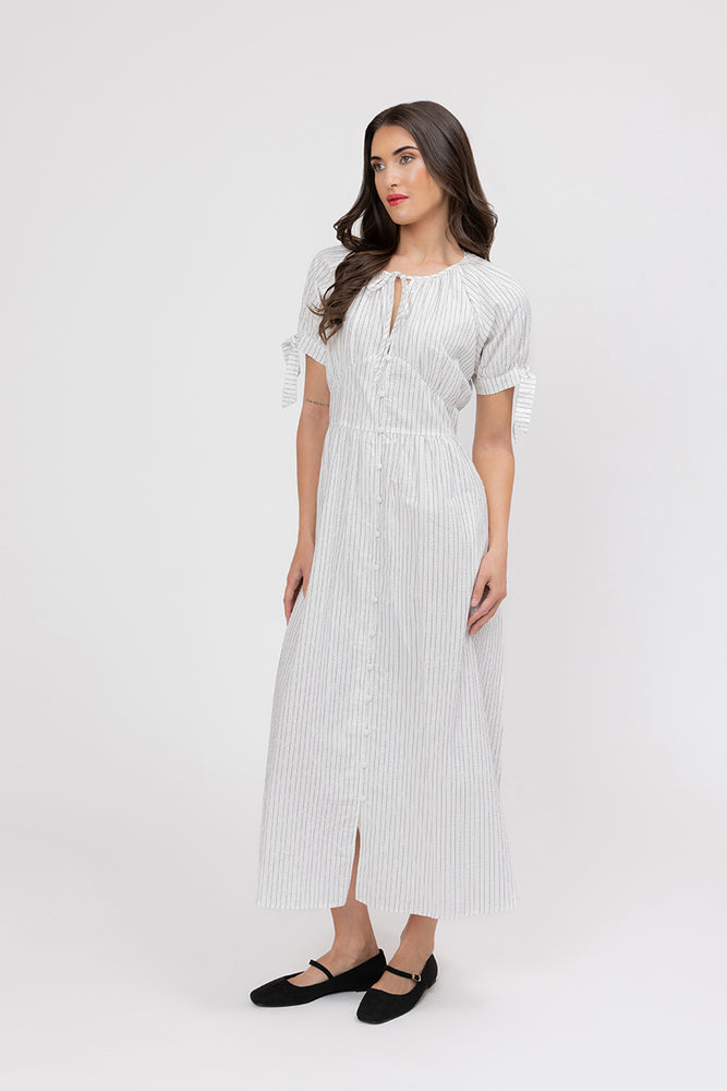 
                  
                    ETERNITY SS V NECK MIDI DRESS
                  
                