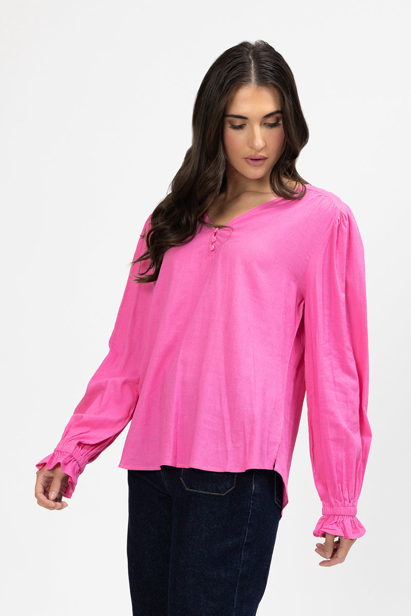 
                  
                    Valerie V Neck -Ballet
                  
                