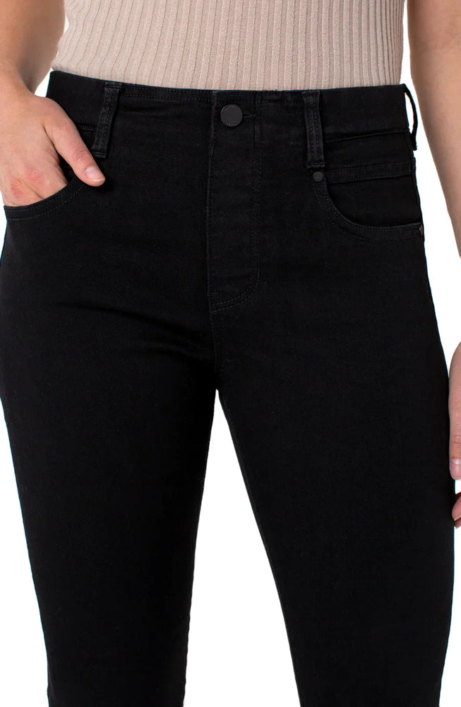 
                  
                    LIVERPOOL GIA GLIDER SKINNY JEANS - BLACK RINSE
                  
                