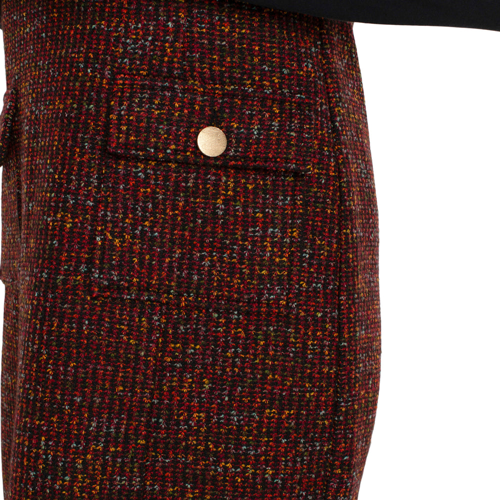 
                  
                    Sleeveless Shift Dress -Bordeaux
                  
                