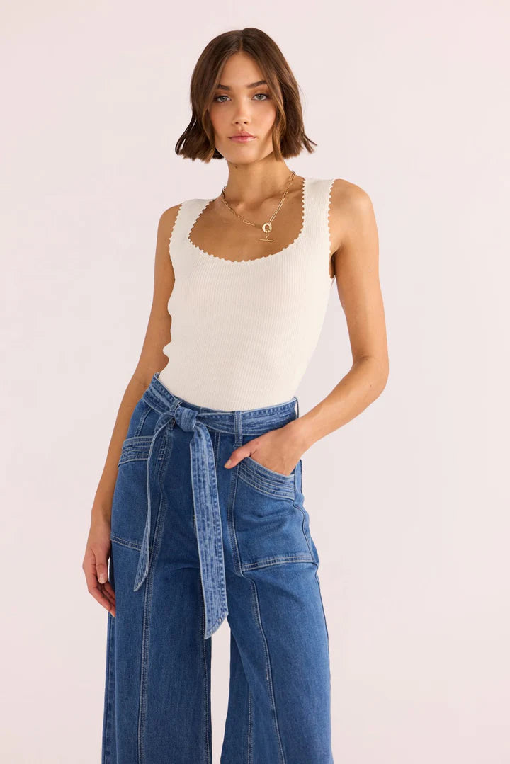 ISLA BOUCLE KNIT TANK