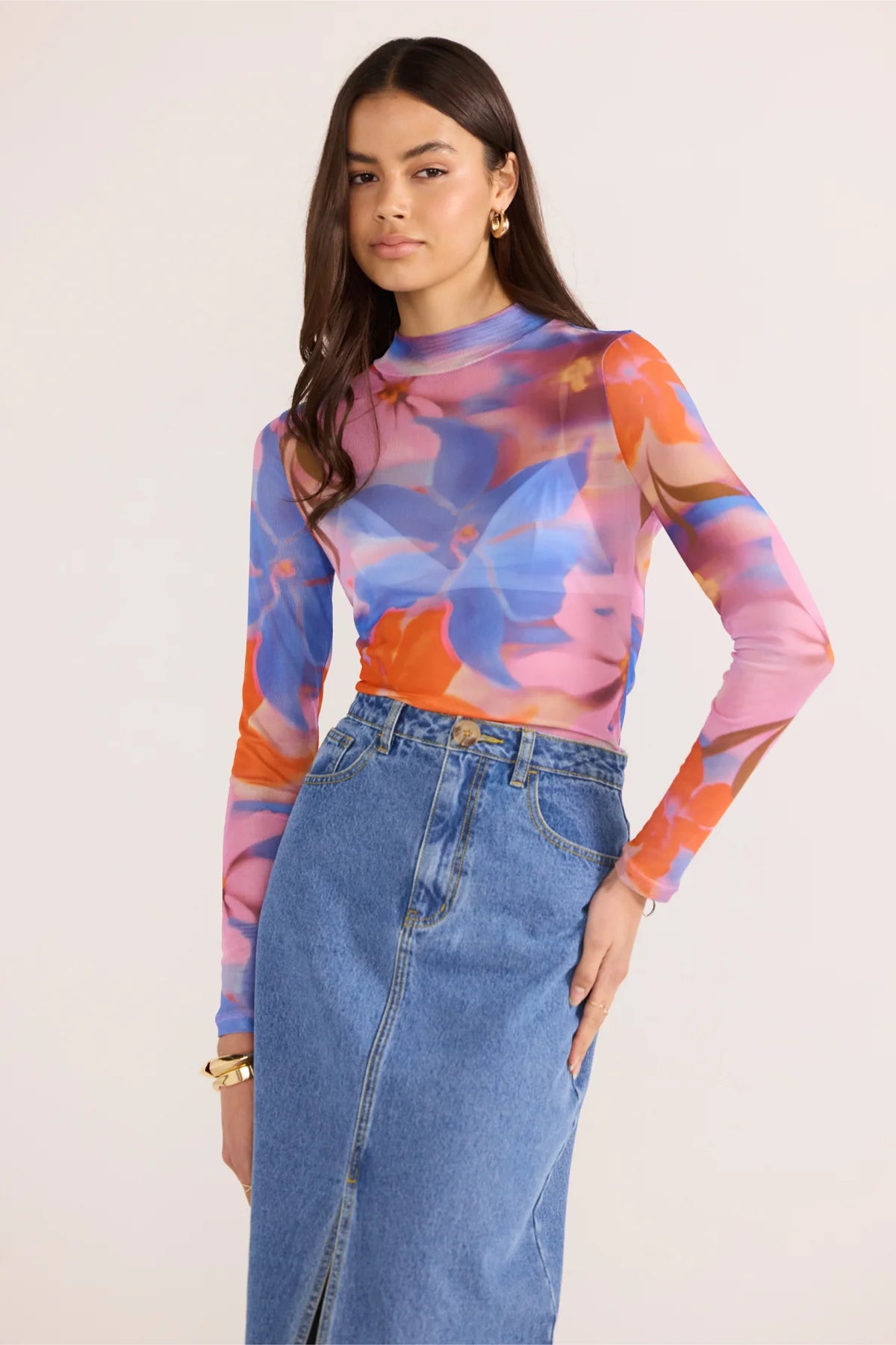 
                  
                    Sommer Mesh Skivvy Top
                  
                