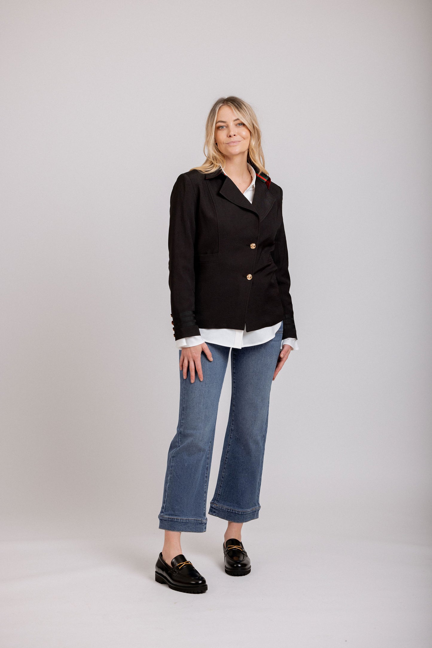 
                  
                    Brooklyn Blazer - Black
                  
                