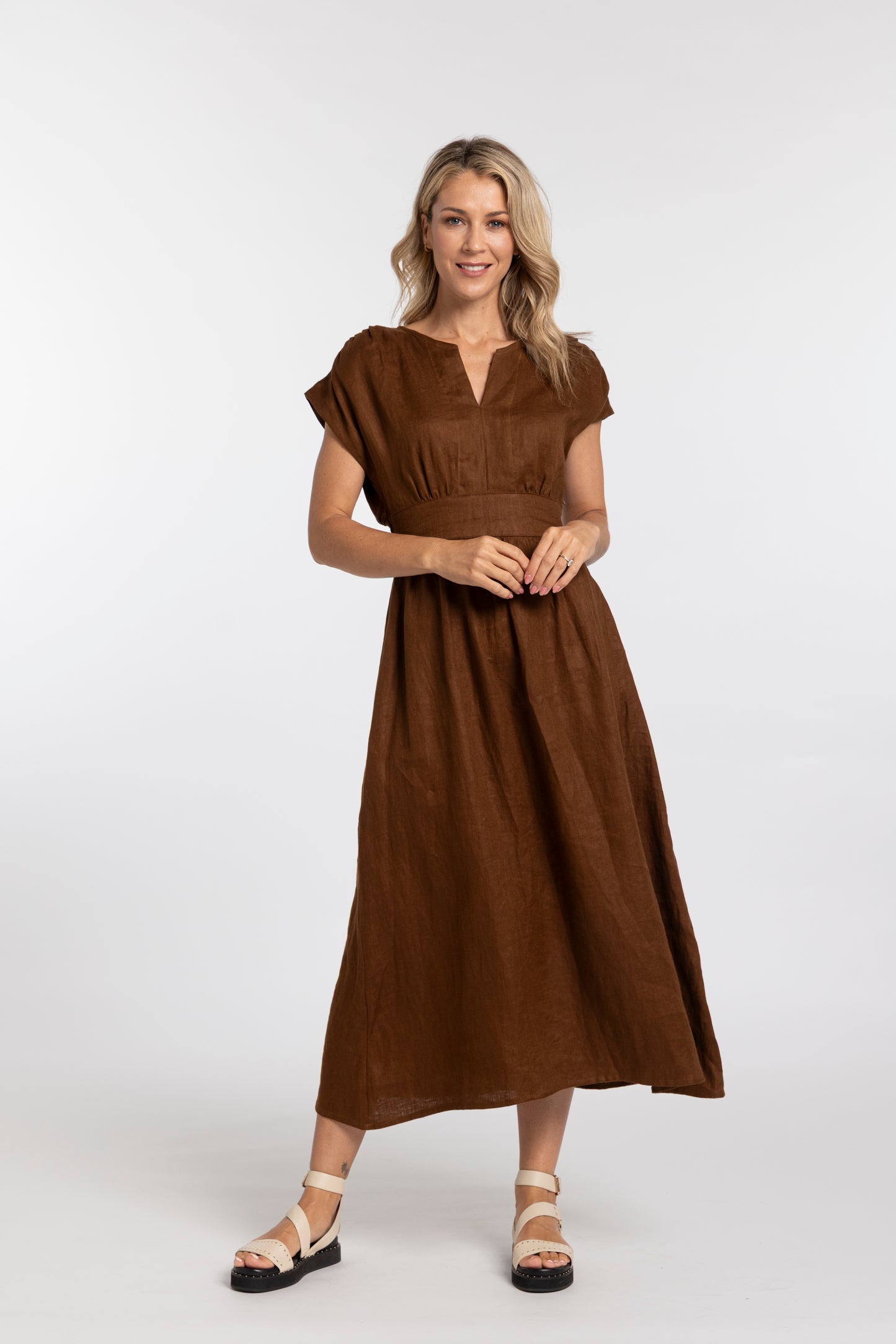 
                  
                    PRUDENCE DRESS-CHOCOLATE
                  
                