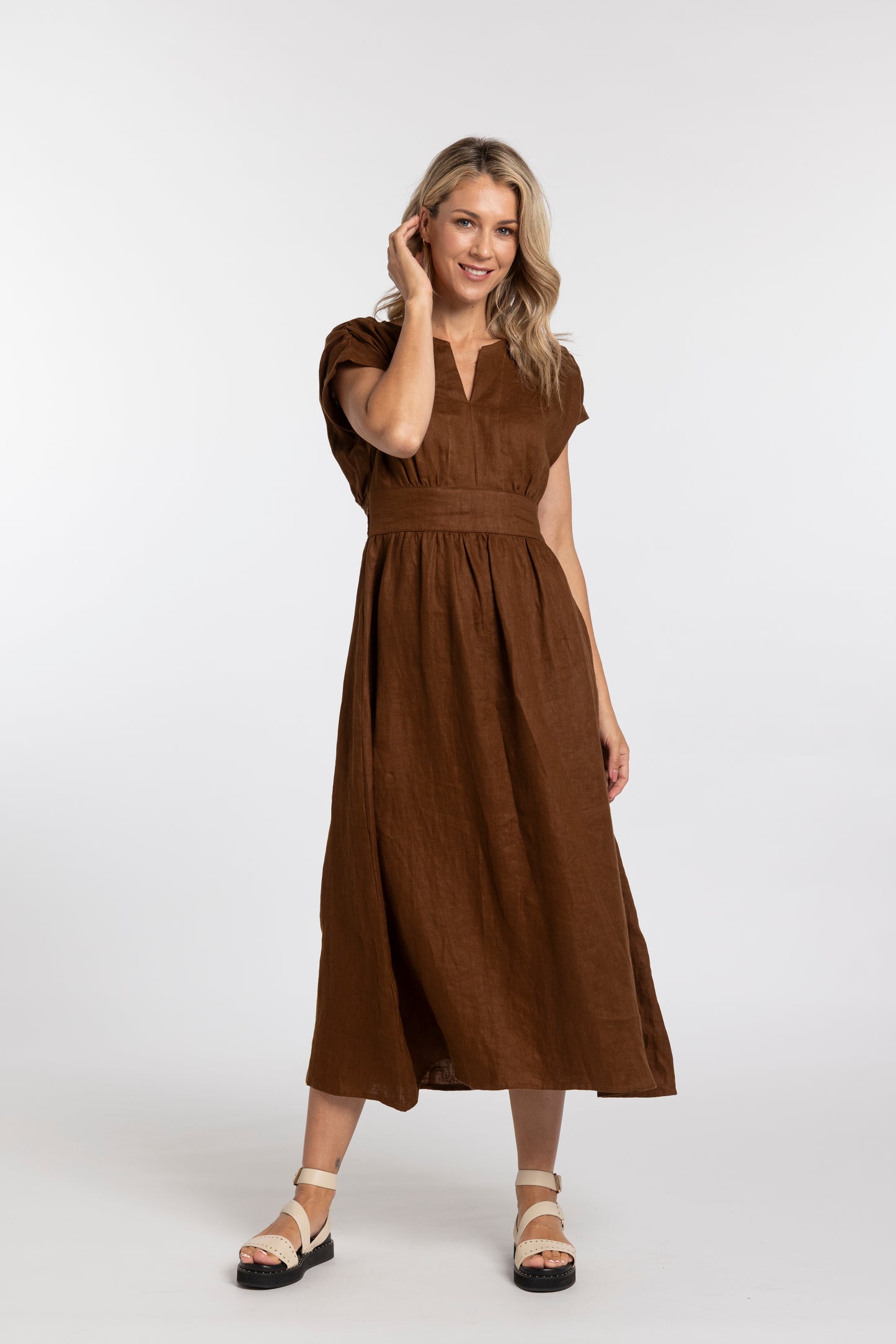 
                  
                    PRUDENCE DRESS-CHOCOLATE
                  
                