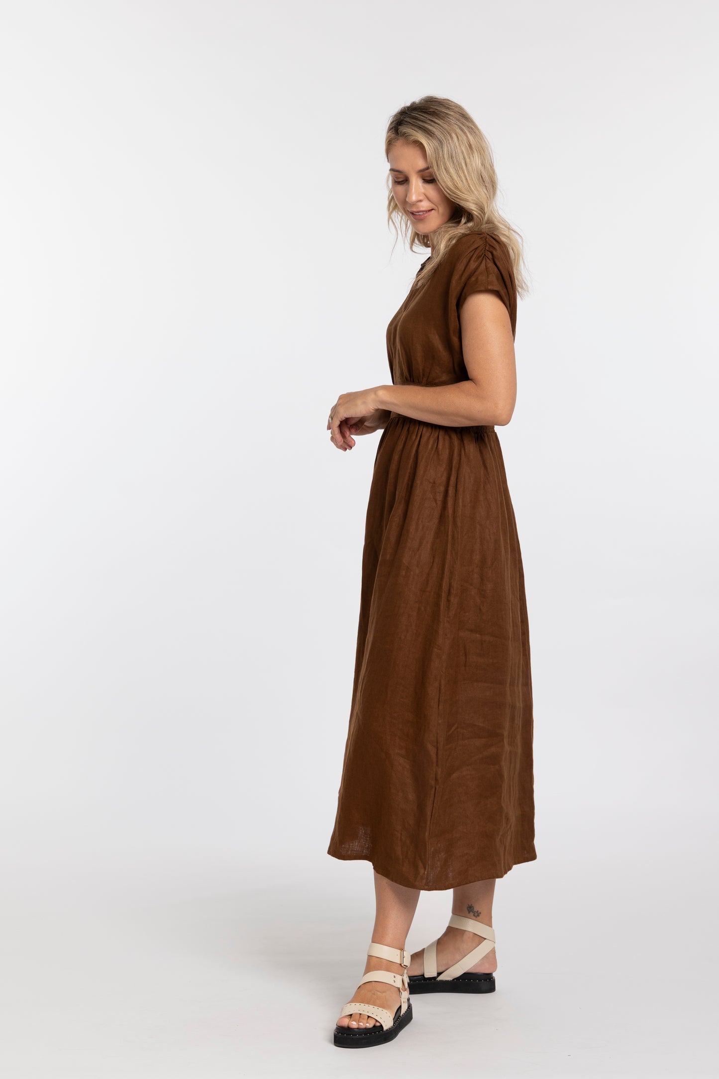 
                  
                    PRUDENCE DRESS-CHOCOLATE
                  
                