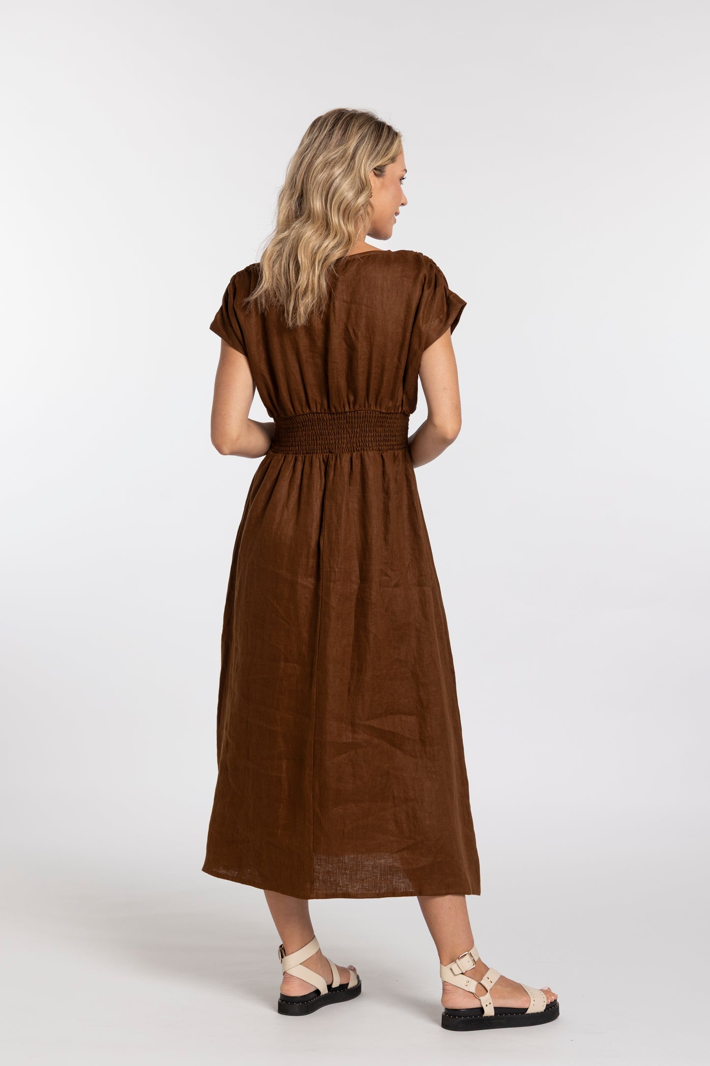 
                  
                    PRUDENCE DRESS-CHOCOLATE
                  
                