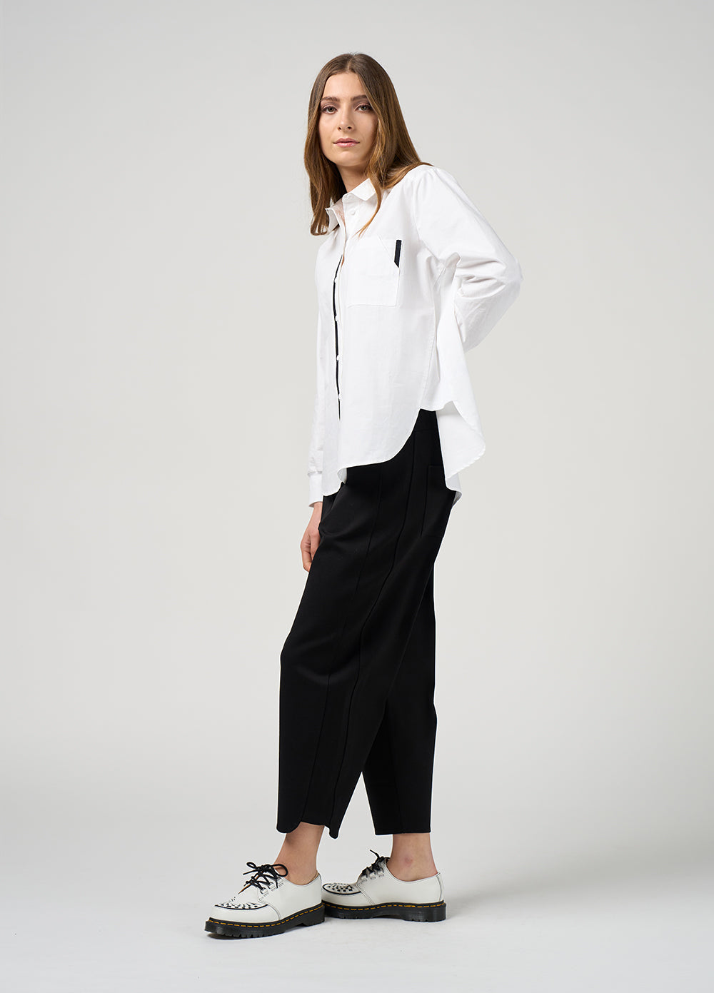 
                  
                    MS1828 MIXED MEDIA SHIRT-WHITE
                  
                