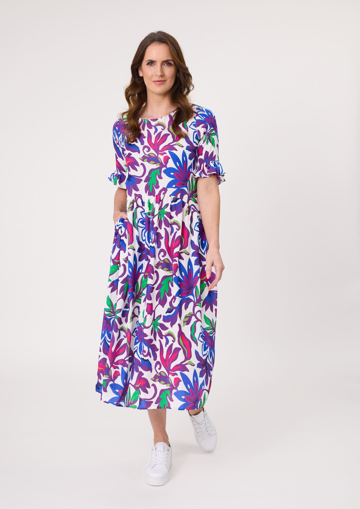 
                  
                    Madonna Dress -FLORAL
                  
                