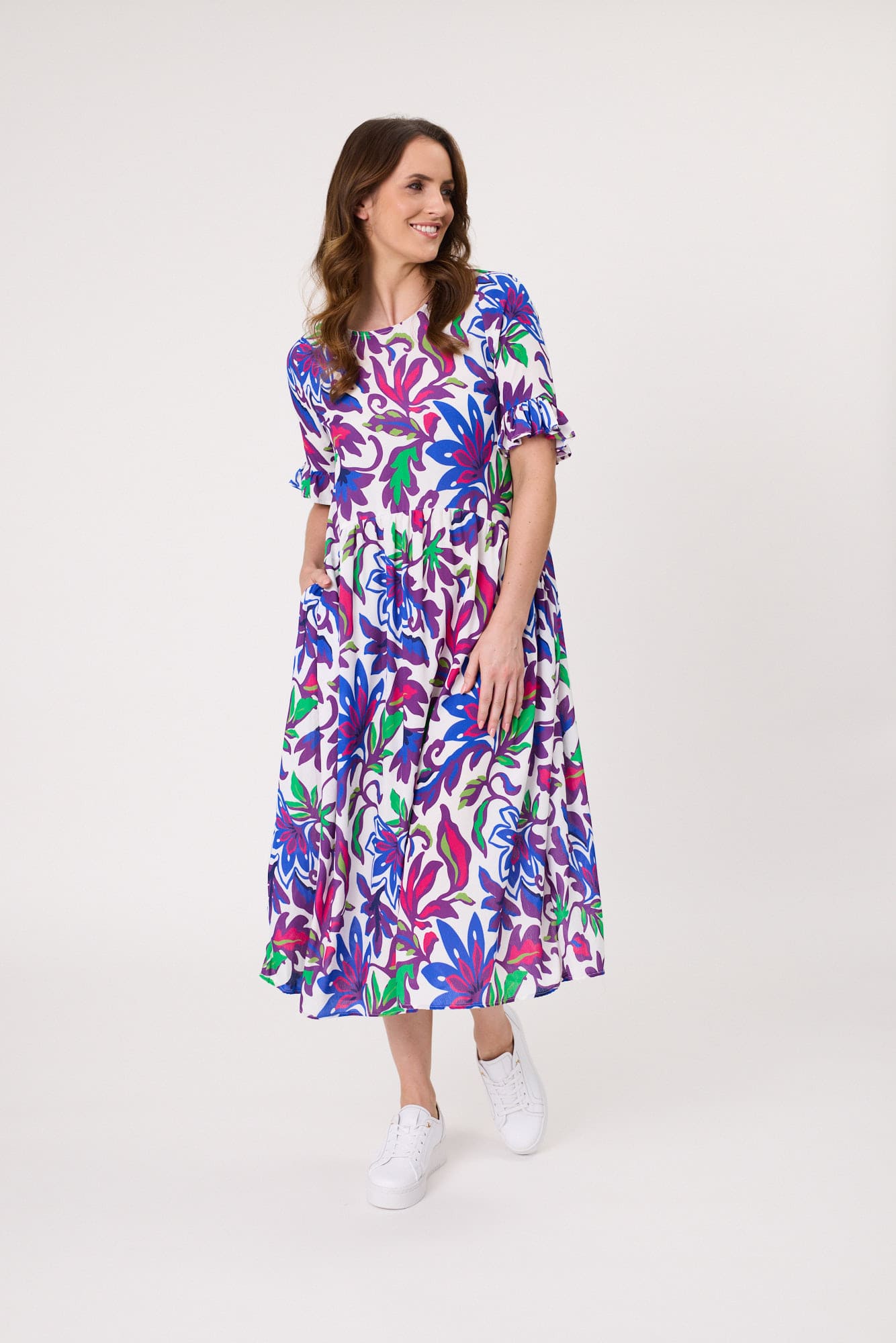 
                  
                    Madonna Dress -FLORAL
                  
                