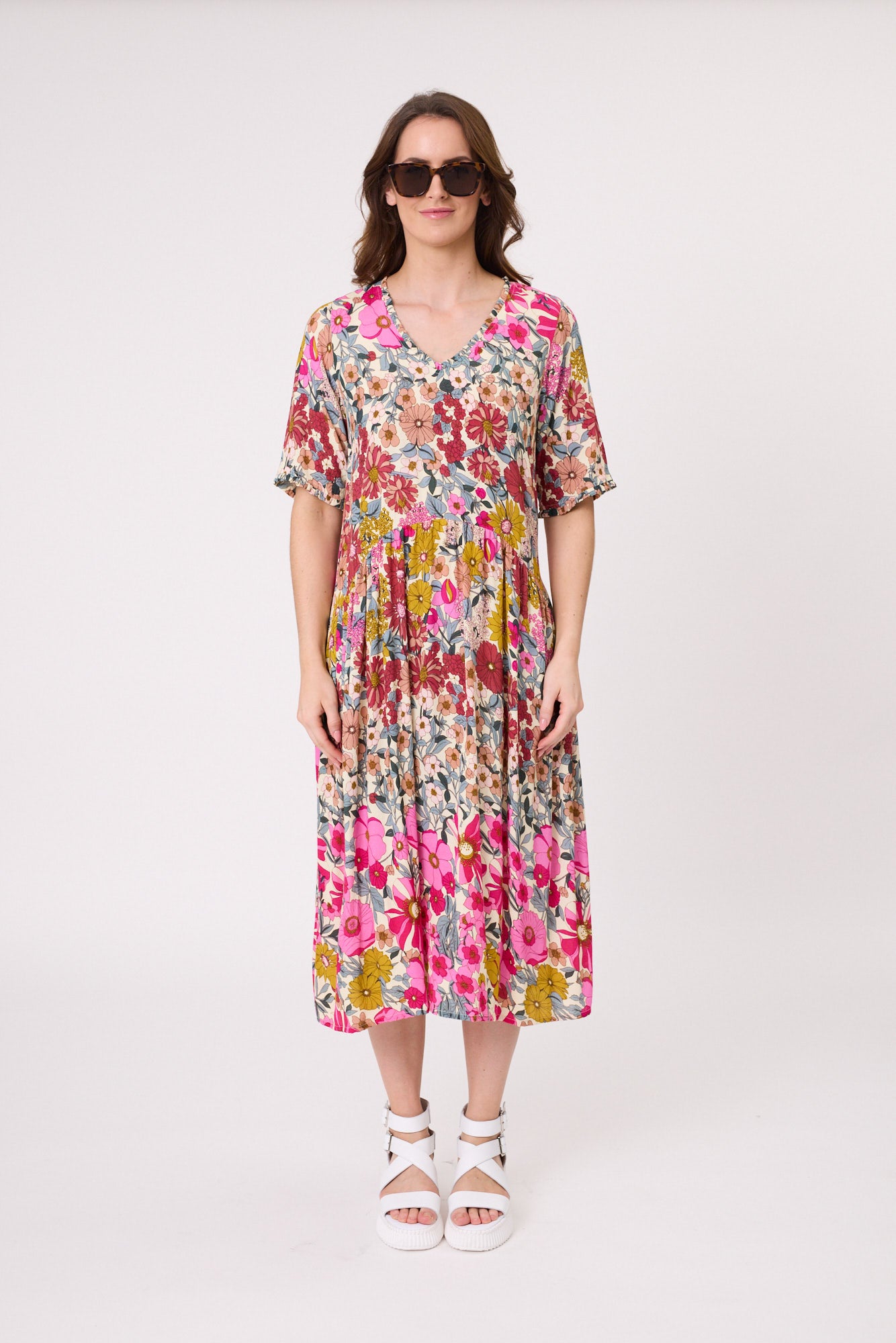 
                  
                    Marissa Dress-Garden Floral
                  
                
