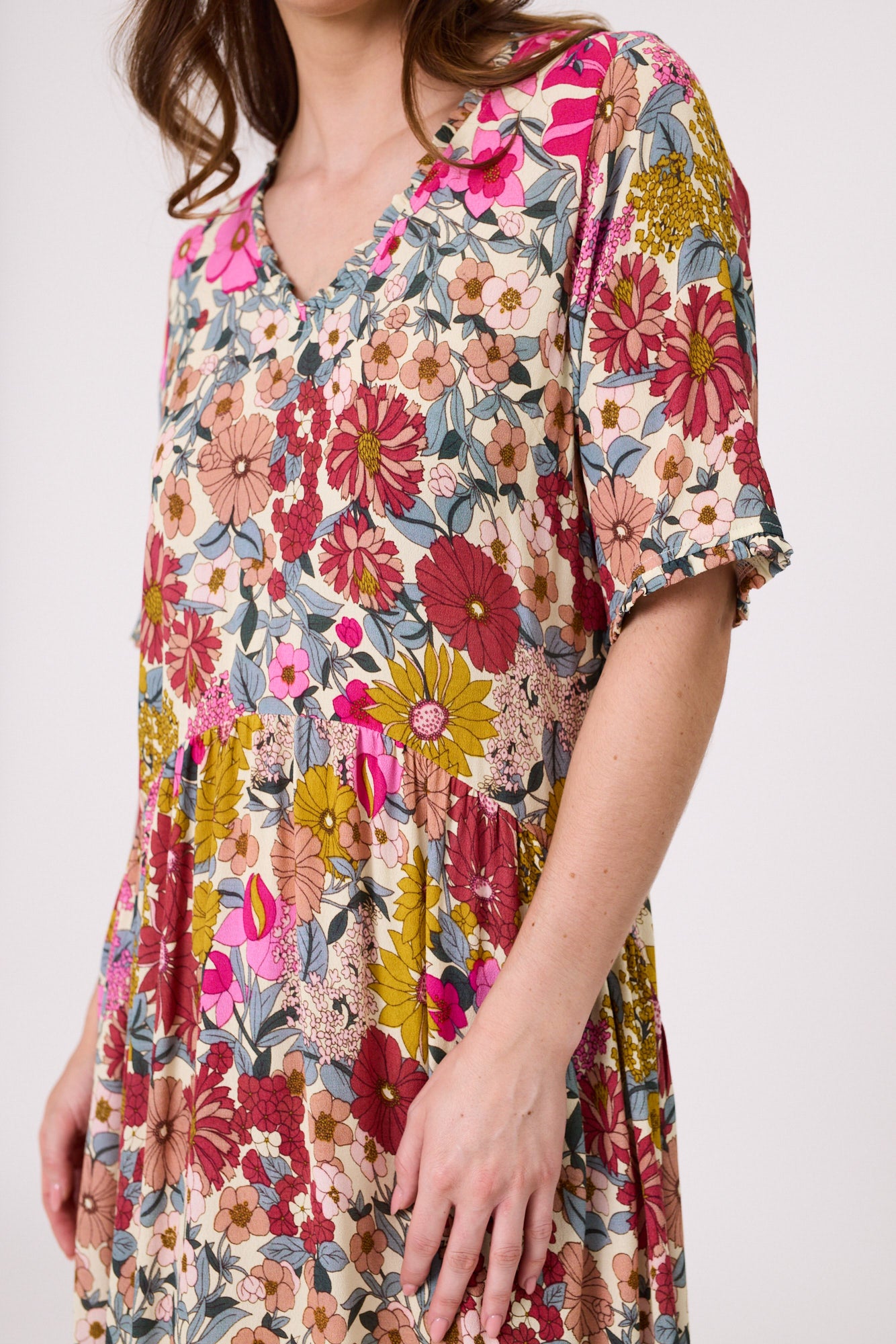 
                  
                    Marissa Dress-Garden Floral
                  
                
