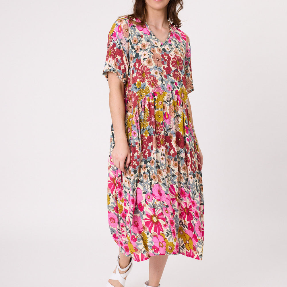 
                  
                    Marissa Dress-Garden Floral
                  
                