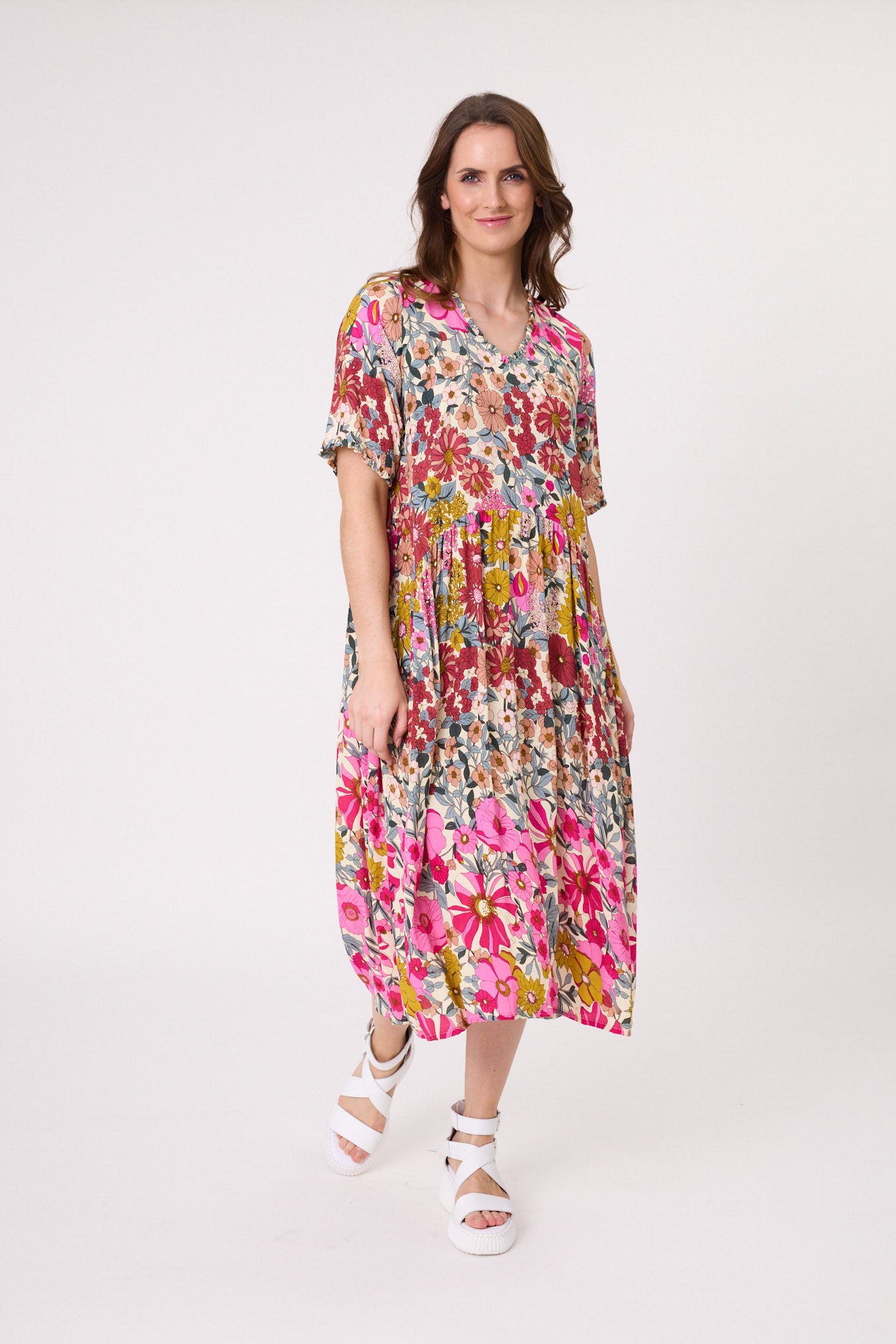 
                  
                    Marissa Dress-Garden Floral
                  
                