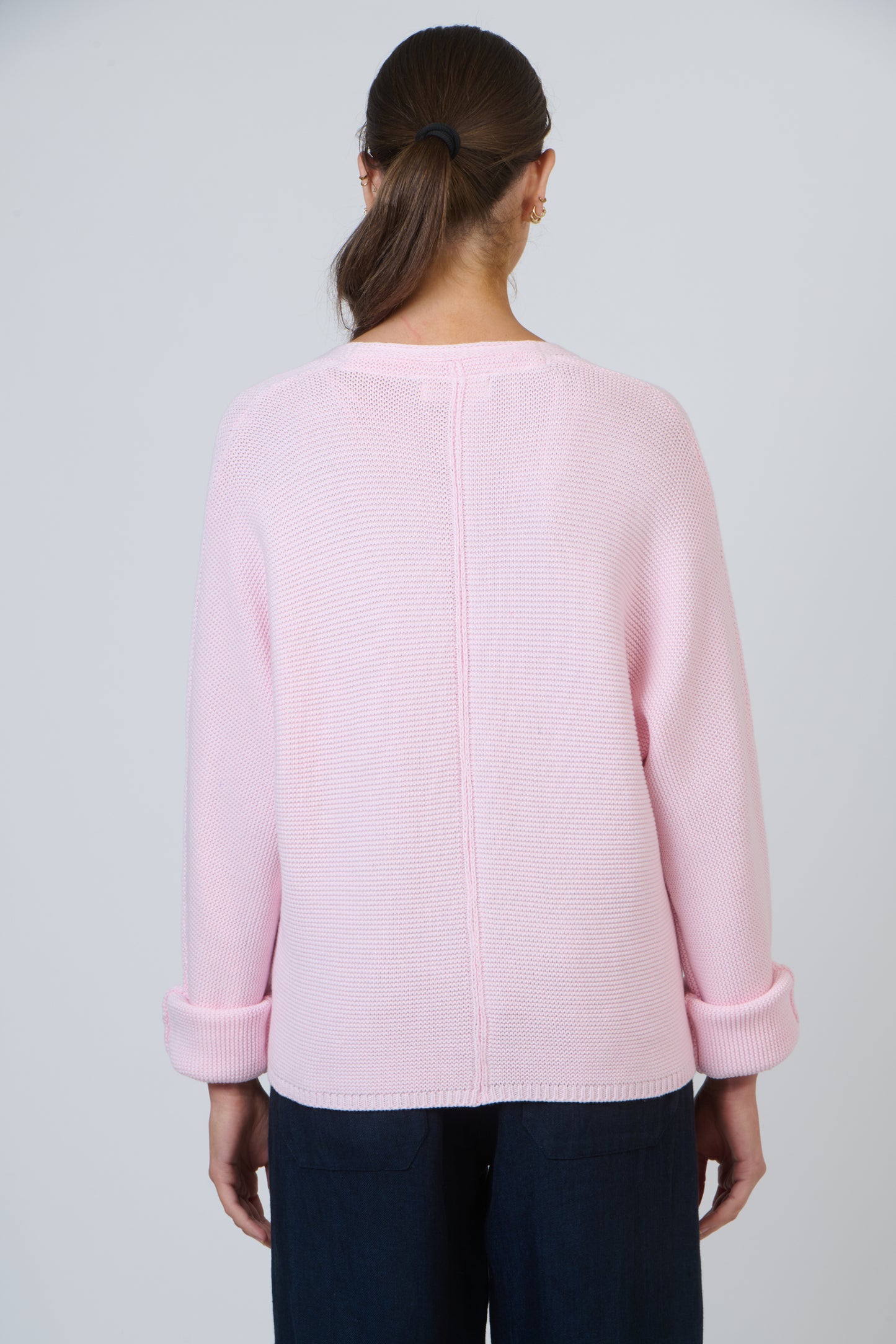 
                  
                    NATURALS NATW55 V NECK JUMPER-ROSEHIP
                  
                
