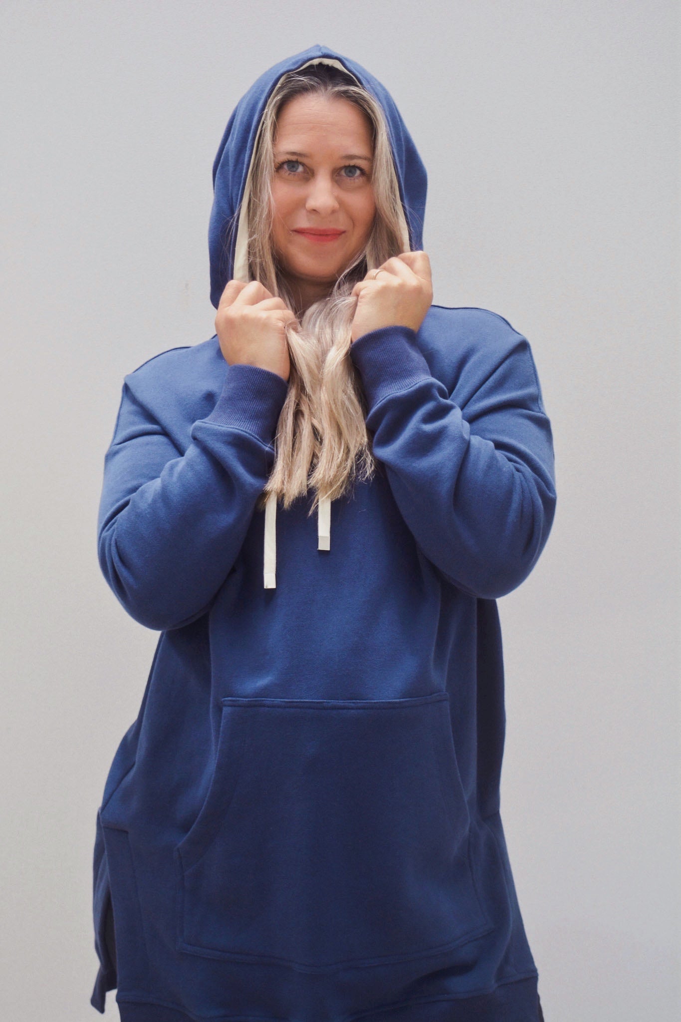 
                  
                    Cozy Up Long Womens Hoodie-Navy -Pre Order due Early May
                  
                