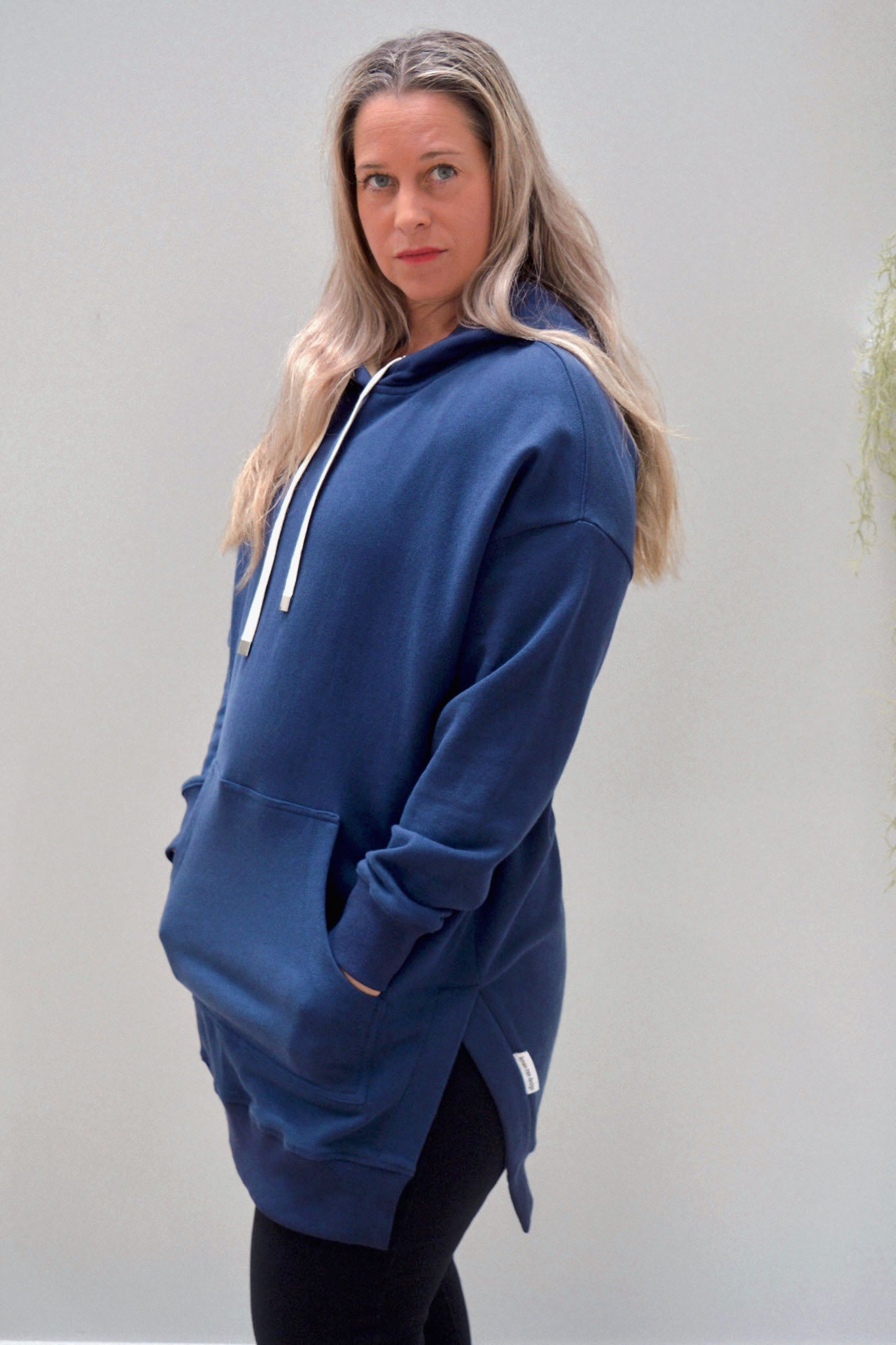 
                  
                    Cozy Up Long Womens Hoodie-Navy -Pre Order due Early May
                  
                
