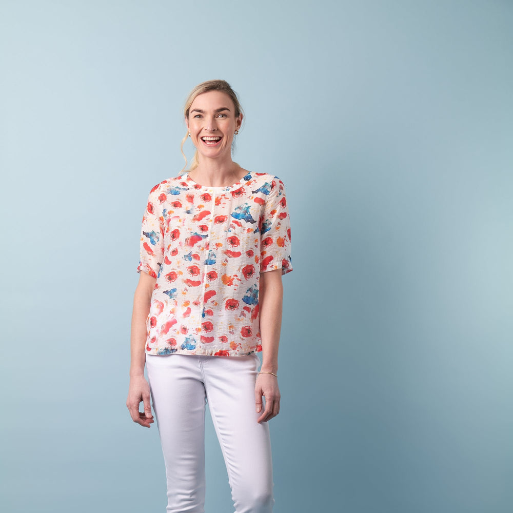 
                  
                    Charlie Jane Tekapo Blouse -Waterblooms
                  
                