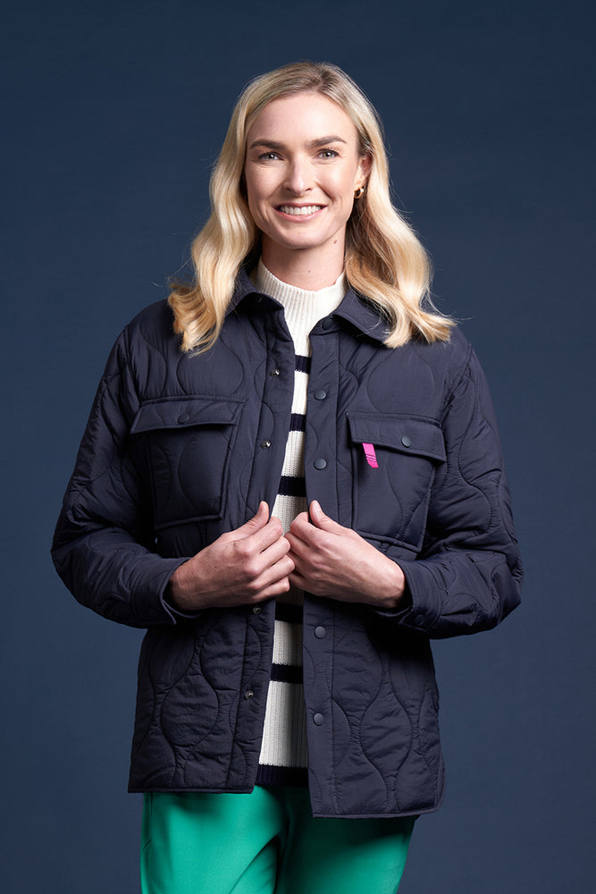 
                  
                    Renwick Jacket -Navy
                  
                