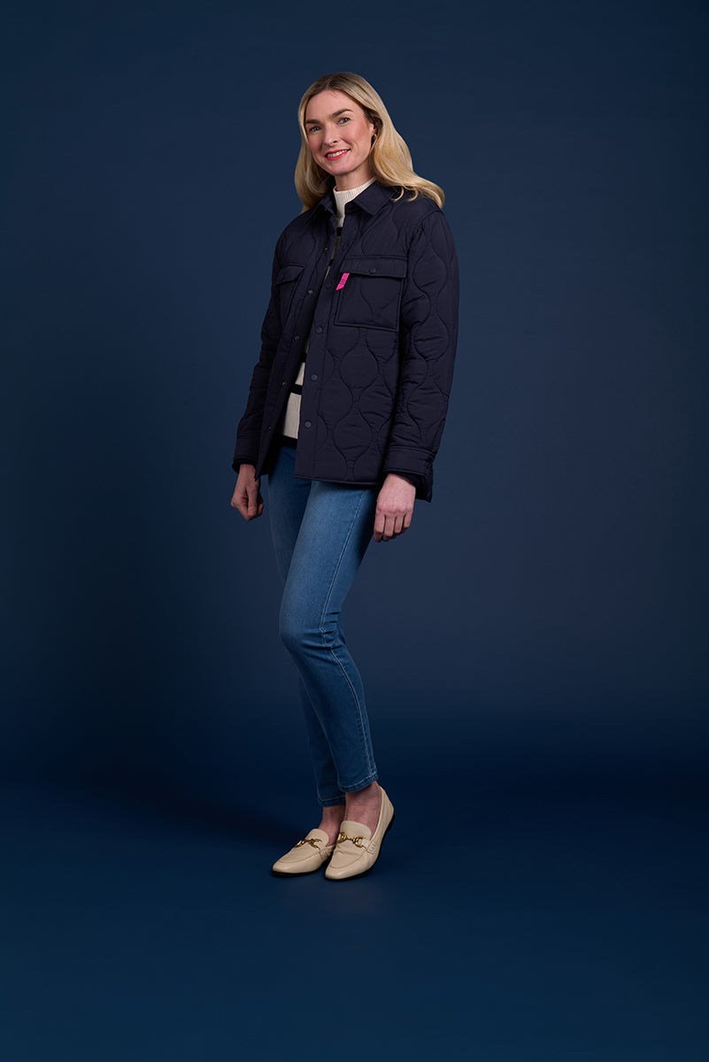 
                  
                    Renwick Jacket -Navy
                  
                