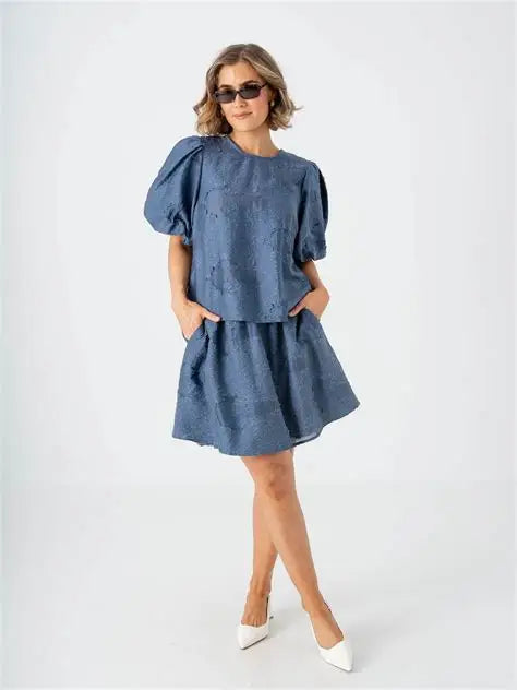 
                  
                    MSCH ORKIDEA TOP-VINTAGE INDIGO
                  
                